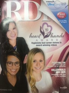Dental magazine cover