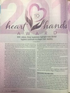 Heart to Hands award magazine